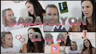 Q & A With My Sister! | Get To Know Me! | Sarah Lyon