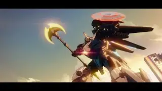 Mighty Avenger mech vs gamma beast army | animation moment | what if... ss3