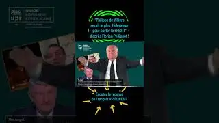 De Villiers serait le plus f&eacute;d&eacute;rateur porter le FREXIT d'apr&egrave;s  Philippot ! R&eacute;action d&rsquo;Asselinau ! 