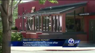 Applebee's ordered to close after routine health inspection