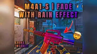 CS2 - M4A1-S | FADE WITH RAIN EFFECT! LOOKS INSANE!! 🤯 (2K 60FPS)  #cs2 #csgo #cs2clips #cs2memes