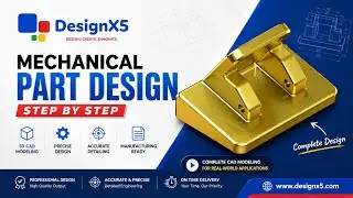 Professional Mechanical Part Design | 3D CAD Modeling Process