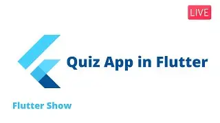 The Flutter Show EP : 1 | Build Quiz Application - Project Setup & UI Design