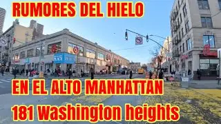 #RUMORES DEL #HIELO EN #WASHINGTON #HEIGHTS #NYC  #SALIMOS A CONFIRMAR #ice 