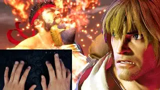 SF6 -Ken - Full meter burn combo into level 3 handcam