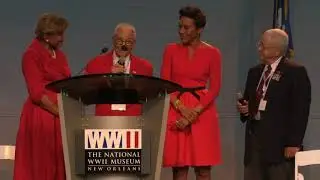 2016 Dedication of P-51 - Tuskegee Airmen Col. Charles McGee and Col. George Hardy