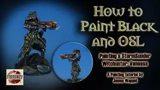 How to paint Black and Object Source Lighting