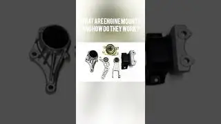 What are engine mounts and how do they work?