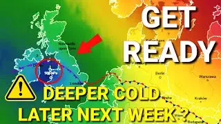 ⚠️Deeper Cold Later Next Week ? | UK Weather Forecast Today