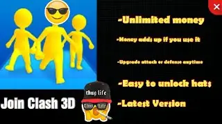 🔥Join Clash 3D Hacked!!! || Unlimited money+latest version!!!🔥