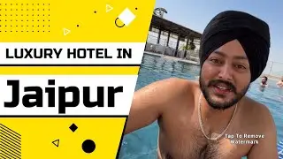 Best Budget Luxury Hotel In #jaipur | Radisson Blu 🔥| Rooftop Swimming pool 🏊 | (Episode 2)