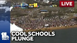 LIVE: SkyTeam 11 shows the Cool Schools Plunge, dedicated to Dr. Tim Tooten! - wbaltv.com