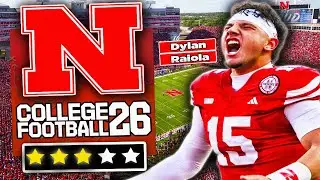 Nebraska Dynasty Rebuild in College Football 26 !