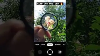 creative photography with magnifying glass 🔎🔥#ytshorts  #shorts #realme #creative #viral