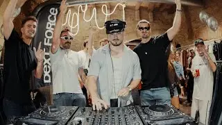 Tech House Boiler Room in a thrift shop in Barcelona with @dagzz_dj