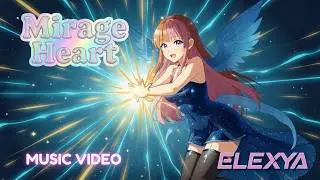 ELEXYA - Mirage Heart (ミラージュ・ハート) [Official Music Video] | AI J-Pop Anime MV