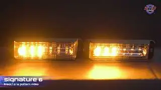 Signature 6 Slim Linear Surface Mount LED Strobe Lights