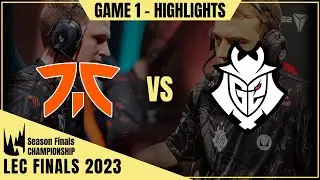 FNC vs G2   GAME 1 Highlights   LEC Season Finals 2023 FINAL   Fnatic vs G2 FINAL Mapa 1 ‐ Hecho con