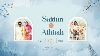 SAIDUN & ATHIRAH MEHENDI HIGHLIGHT VIDEO HD || AMEEN DIGITAL || INDIAN MUSLIM WEDDING || MALAYSIA