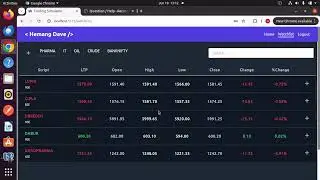 Paper Trading Simulator App using React Js,  Node Js, PostgreSQL PART-2 (Explore some features)