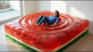 Which Jelly Bed Is the Softest 🤍  Oddly Satisfying No Talking ASMR