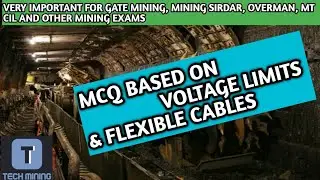 TOP 10 MCQ BASED ON INDIAN ELECTRICITY RULE || VOLTAGE LIMIT ||FLEXIBLE CABLES ||MINING ENGINEERING