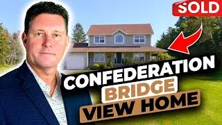 (SOLD) PEI Real Estate Confederation Bridge view home acres swimming pool west of Charlottetown