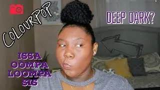 COLOURPOP NO FILTER FOUNDATION & POWDER FIRST IMPRESSION + 10HR WEAR TEST | BIGBODYBRII