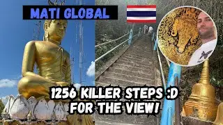 BEWERE THE STEPS! TIGER CAVE TEMPLE Wat Tham Suea; BUDDHA ,KRABI, THAILAND #5
