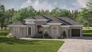 Mediterranean Style House Plan | Sierra Vista