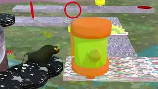 3D Animal Race Simulation on Color Track