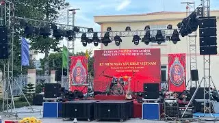  Solo Band nhạc cùng hệ thông Line Array Ar 112 FN & Sub B24 N Sound #band, #N_Sound