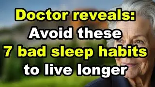 Avoid These 7 DEADLY Sleep Habits Immediately After 70!