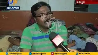 Khammam MLA Puvvada Ajay Stays Night at boys Hostel | Khammam