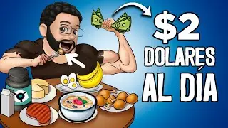 La MEJOR DIETA para FLACOS - GANA MASA MUSCULAR CON SOLO $2 DÓLARES AL DÍA