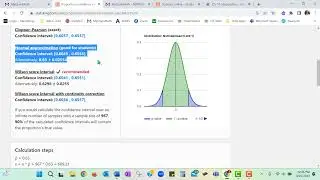 Using Statskingdom to create a confidence interval to estimate a population proportion