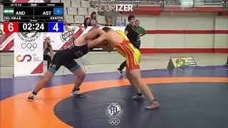1/8 FS - 79Kg: DEL VALLE BOUZID, MANUEL (AND) SANTOS ORTEGA, DIEGO (AST)