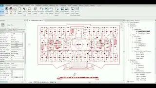 Связывание файла AutoCAD с Revit Создание схемы расположения спринклеров в Revit