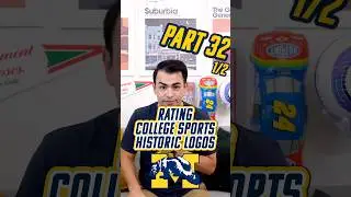 RATING COLLEGE FOOTBALL LOGOS PART 32.5: MICHIGAN WOLVERINES #michiganfootball #michiganfootball #ad