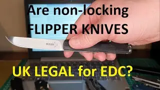 BlackBeltBarrister made me realise how tricky UK knife law is!  Why I'm adding legal disclaimers