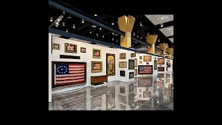Tour Our Booth at the Delaware Antique Show with Antique American Flag Specialist Jeff Bridgman