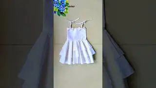 Easy Baby Frock Cutting and Stitching | Step by Step Tutorial