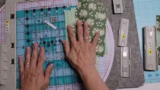 Kimberbell Mystery Wallflower Quilt July Pieced Block PART 1