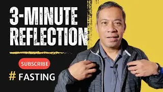 3-Minute Reflection | #FASTING [Matthew 9:14-15] @saintspotjude