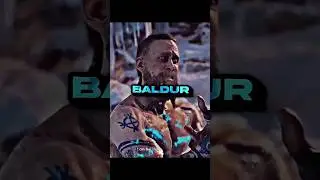 Baldur vs Odin | #shorts #godofwar #baldur #odin #fyp