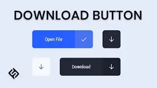 RESPONSİVE DOWNLOAD BUTTON ANİMASYON | HTML & CSS & JAVASCRİPT - WEB DEVELOPMENT