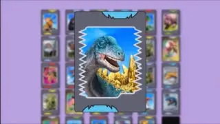 Dino Rey Batalla Del El Equipo D VS La Pandilla Alpha Y Ampelosaurus