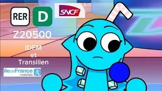 [Paris] RER D  a Ch&acirc;telet les Halles D&eacute;part de Z20500 Transilien & Z20500 &Icirc;le-de-France Mobilit&eacute;
