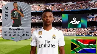 NEW UPDATE: Mohau Nkota FC 26 Player Career Mode EP 3 - Real Madrid 