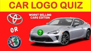 Guess the Car Brand | Worst Selling Cars Edition | Car Logo Quiz | Car Quiz